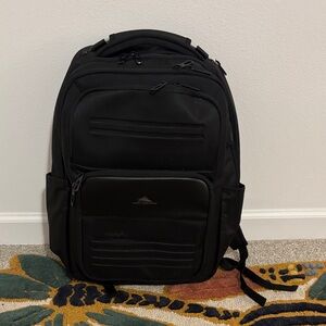 High Sierra Black Backpack